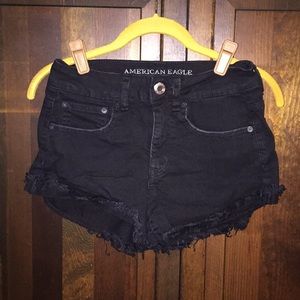 Black American Eagle shorts